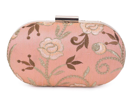 Charulata peech clutch