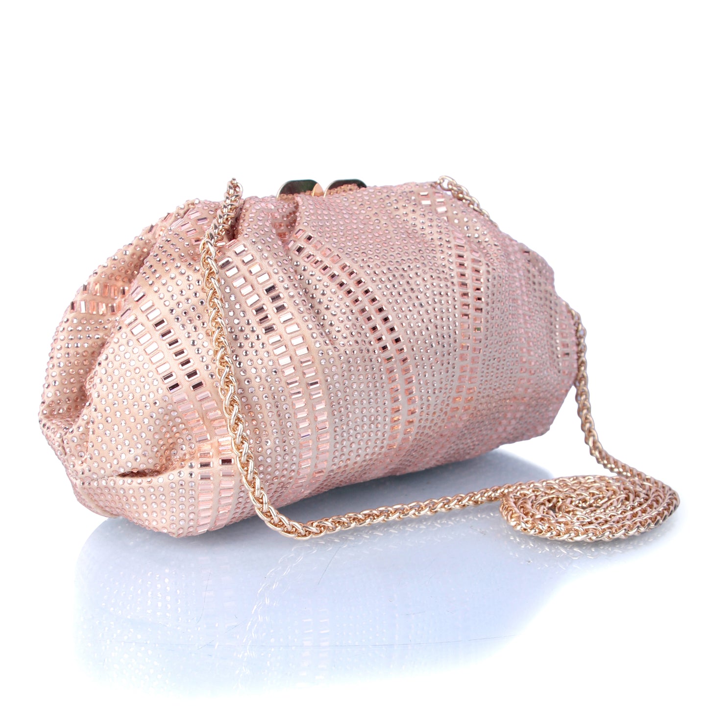 Rose gold taco bag