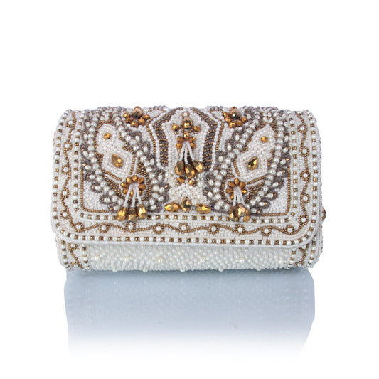 Pearl princess clutch