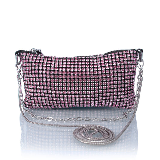 Pink stone party bags