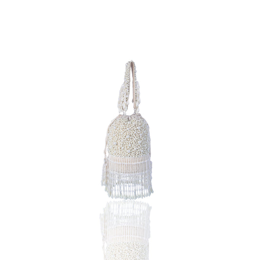 Pearl drop potli bag