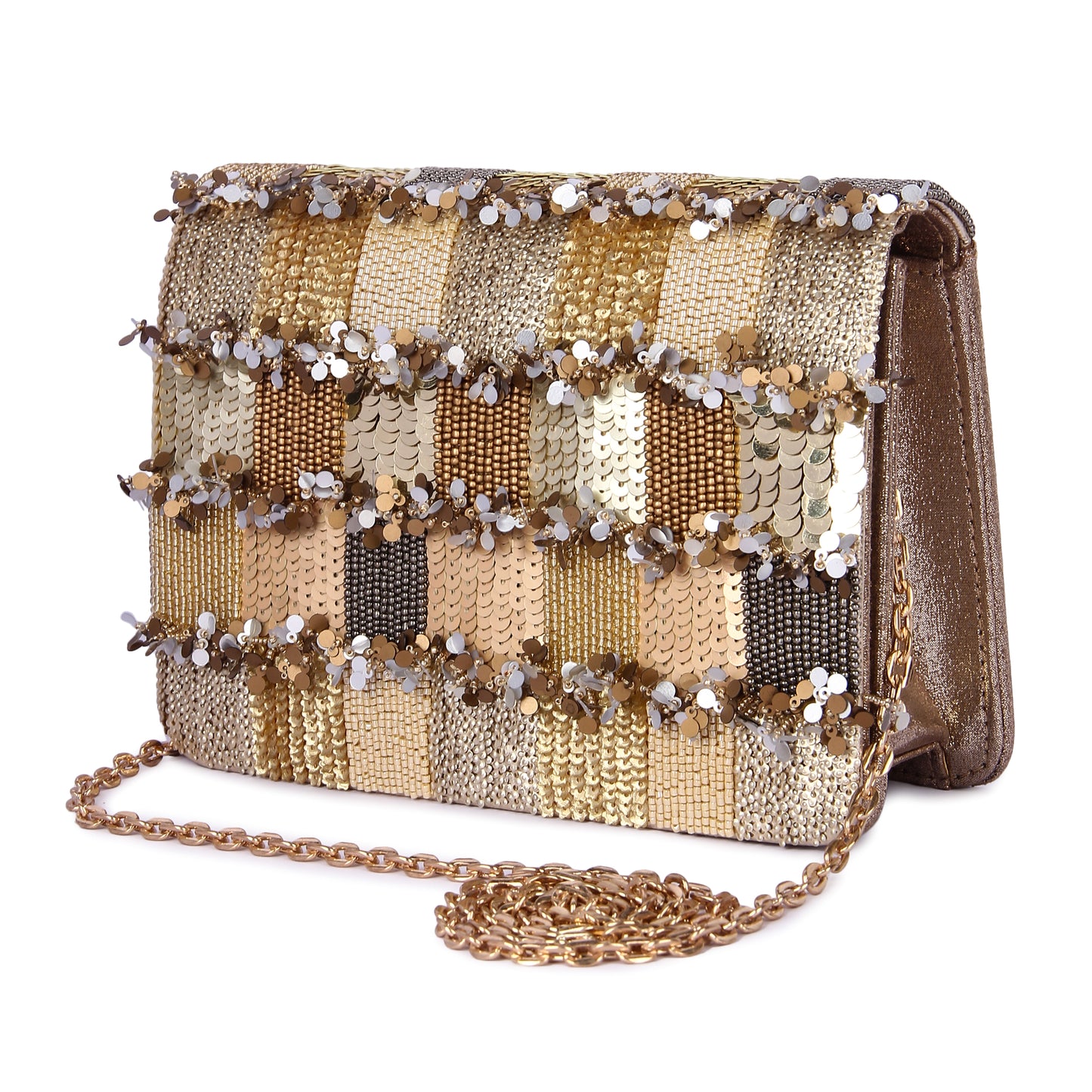 Khikhir gold clutch