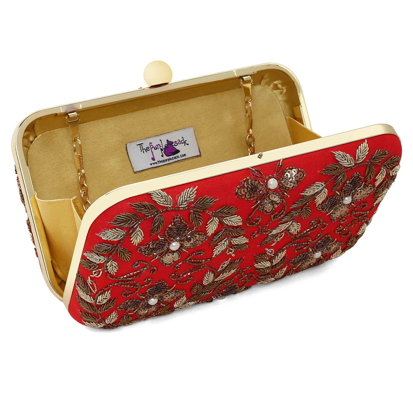 Red Rani clutch