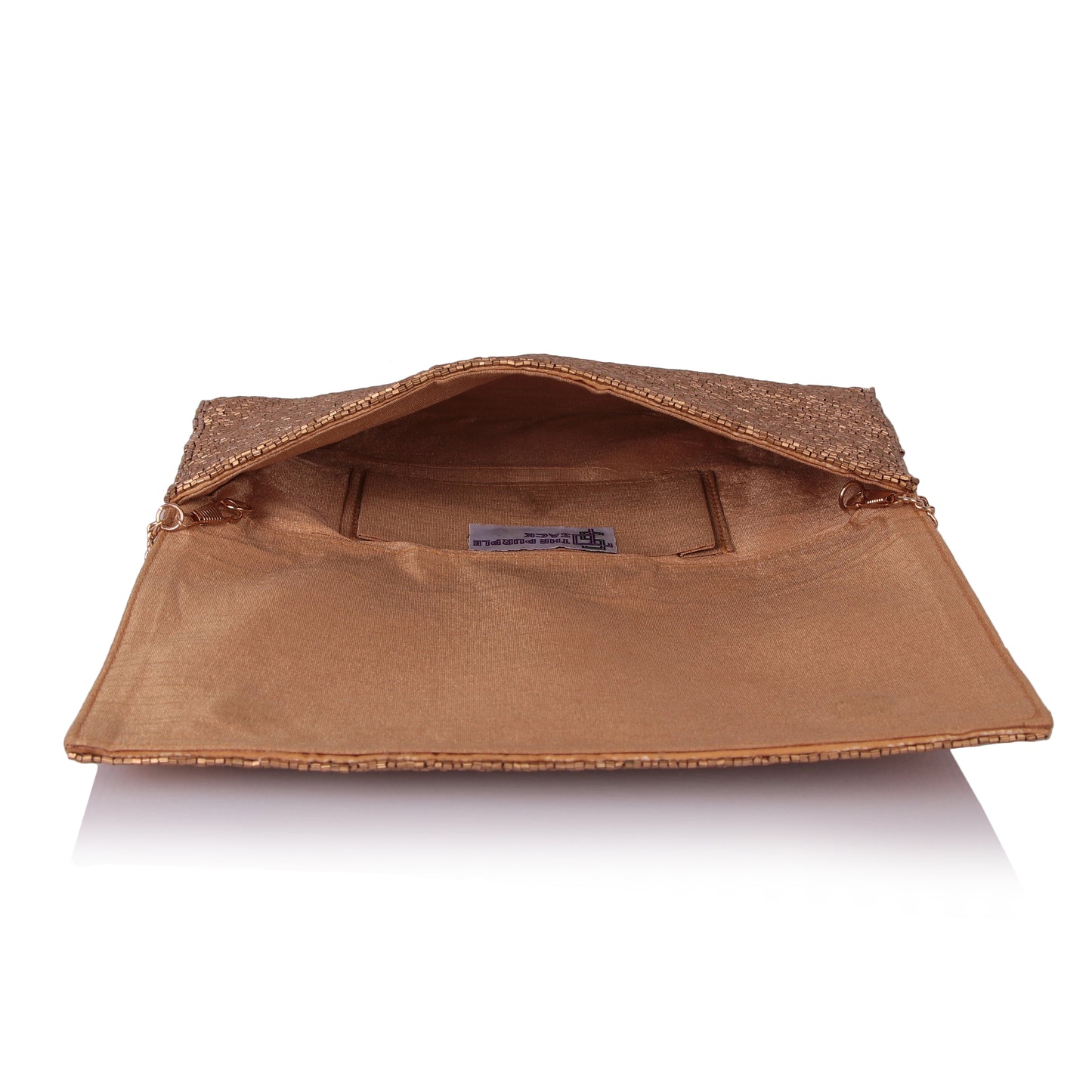 Dash gold clutch