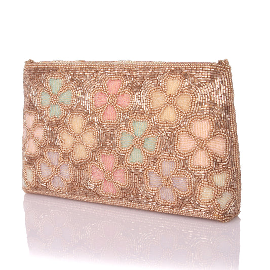 Magnolia flower clutch