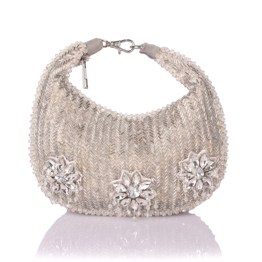 Jazzy silver bag