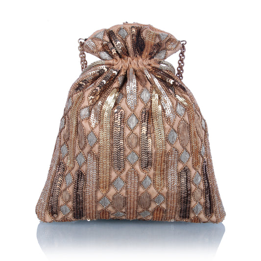 Aafreen gold silver potli