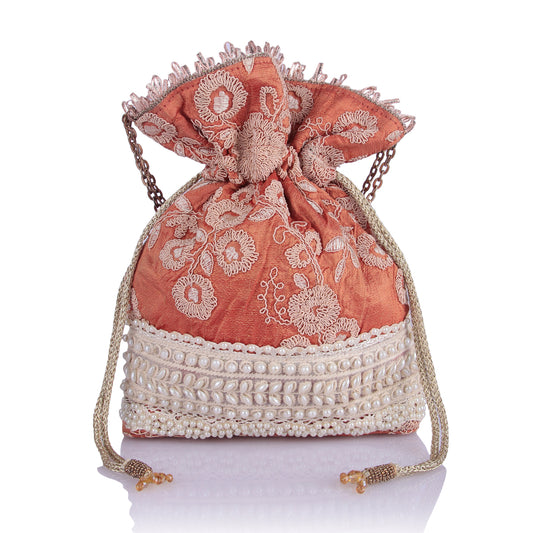 Sairah embroidered potli bag