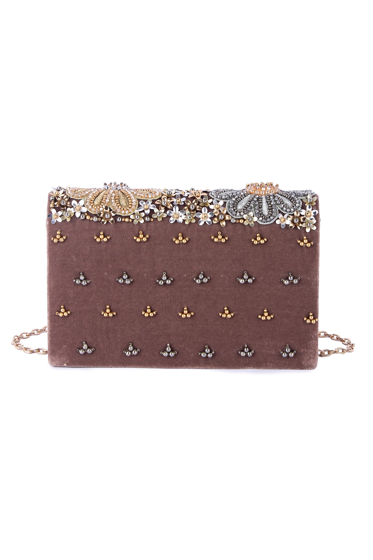 Sufiyaana flower clutch