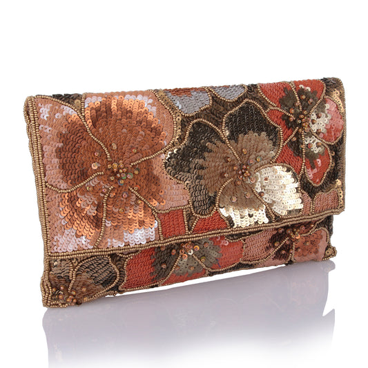 Ember shine clutch