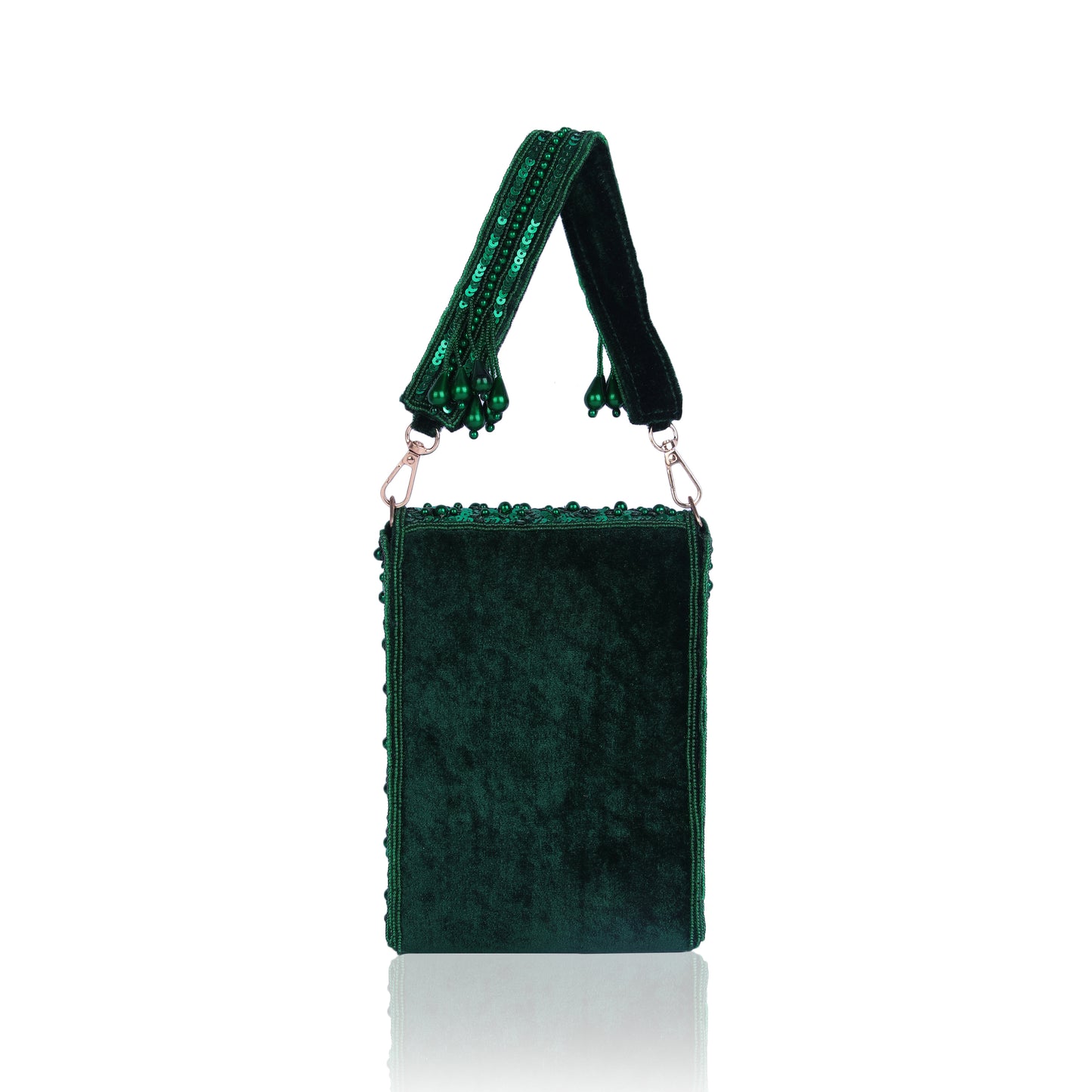 Green bling mobile sling