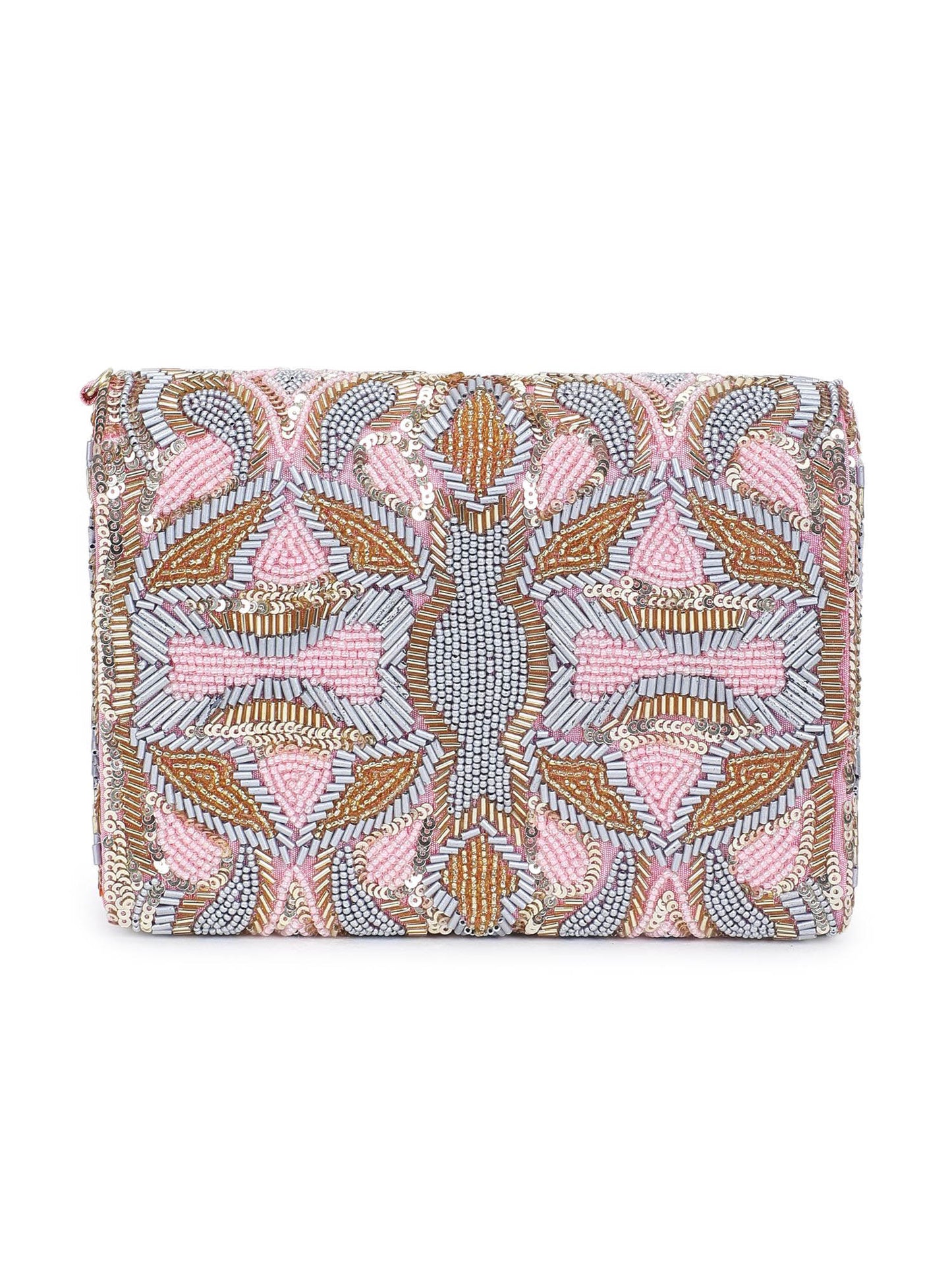 Perfectly pink clutch