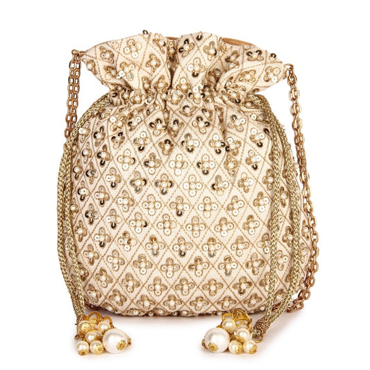 All pattern potli bag