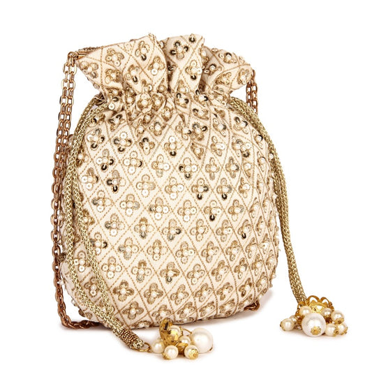 All pattern potli bag