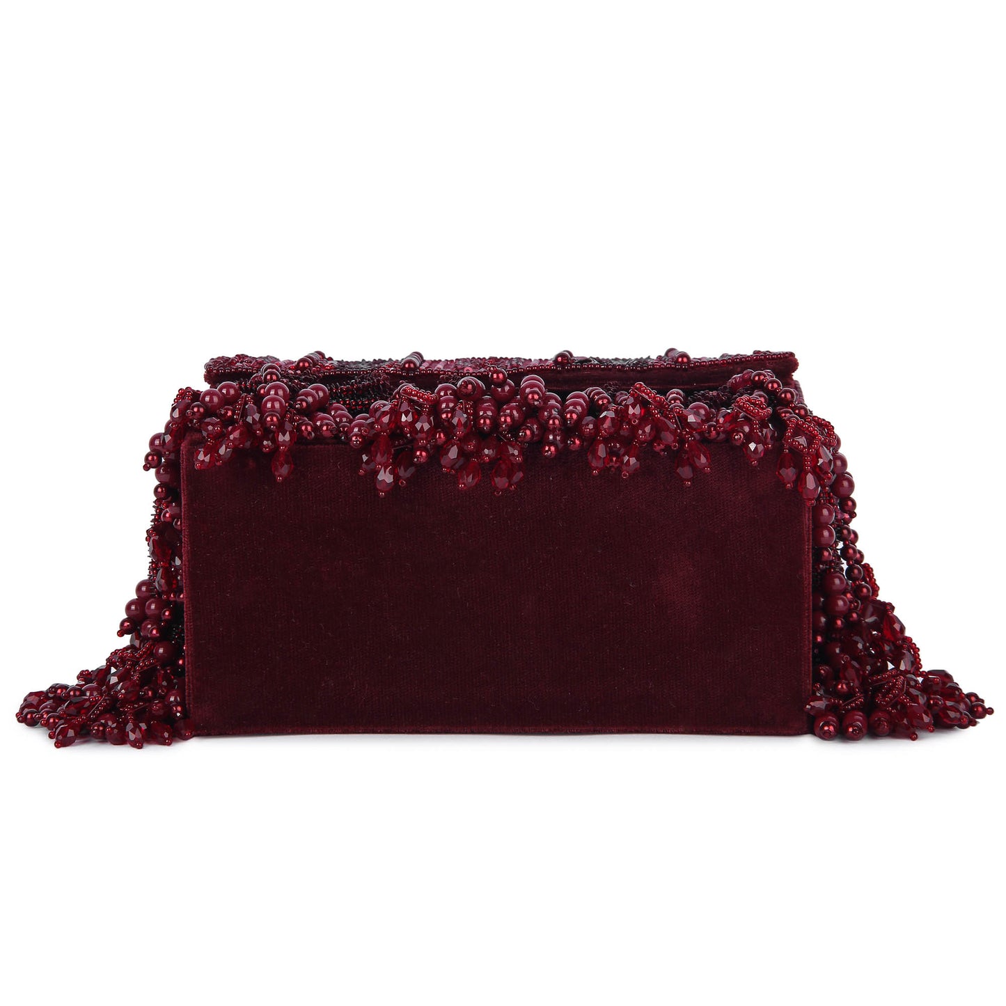Maroon Minaa clutch