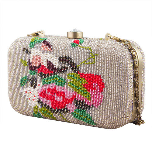 Beaded clutch