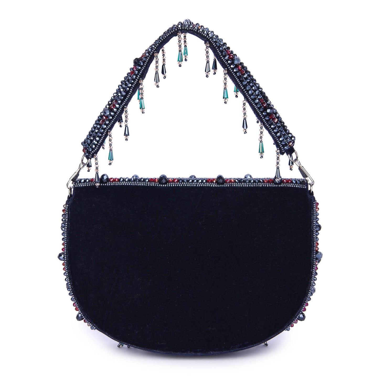Dark blue zayena clutch