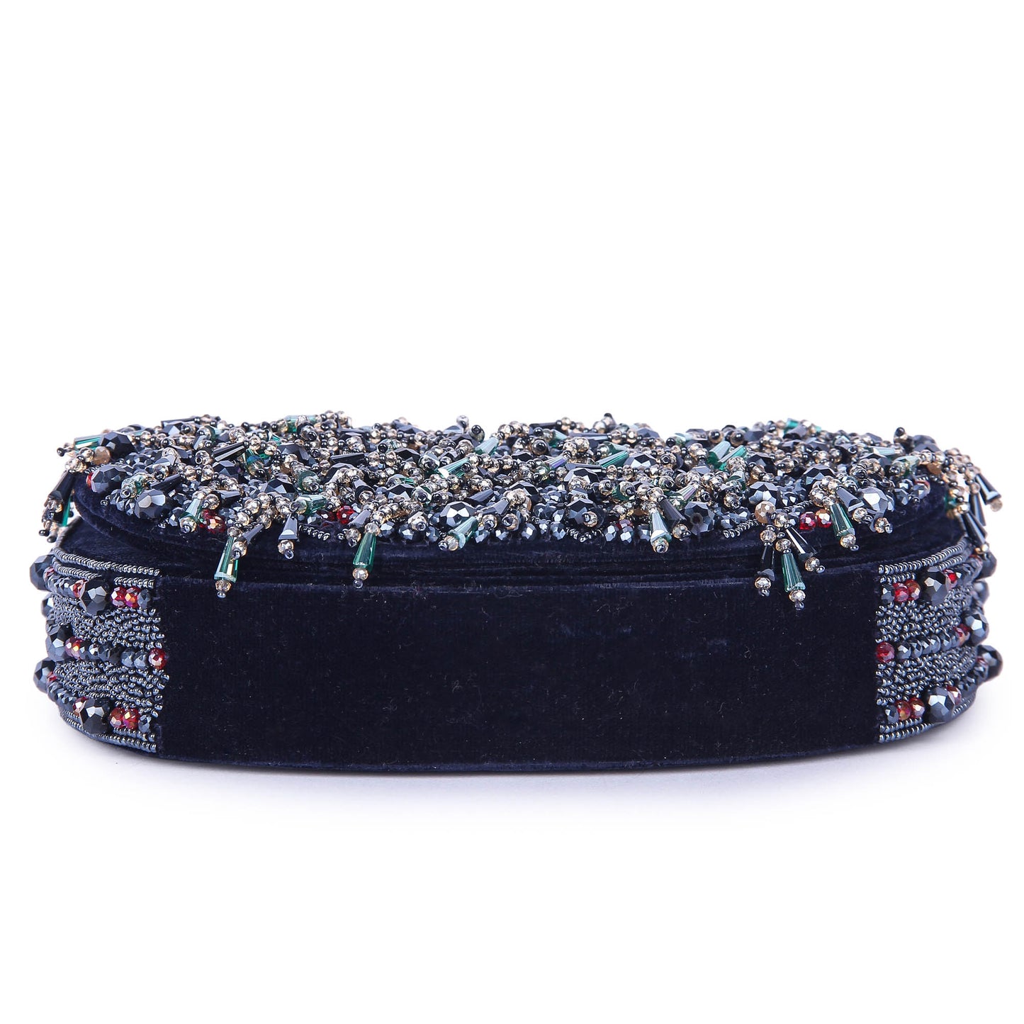 Dark blue zayena clutch