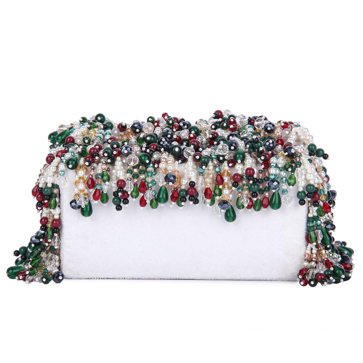 Multicoloured sunehri clutch