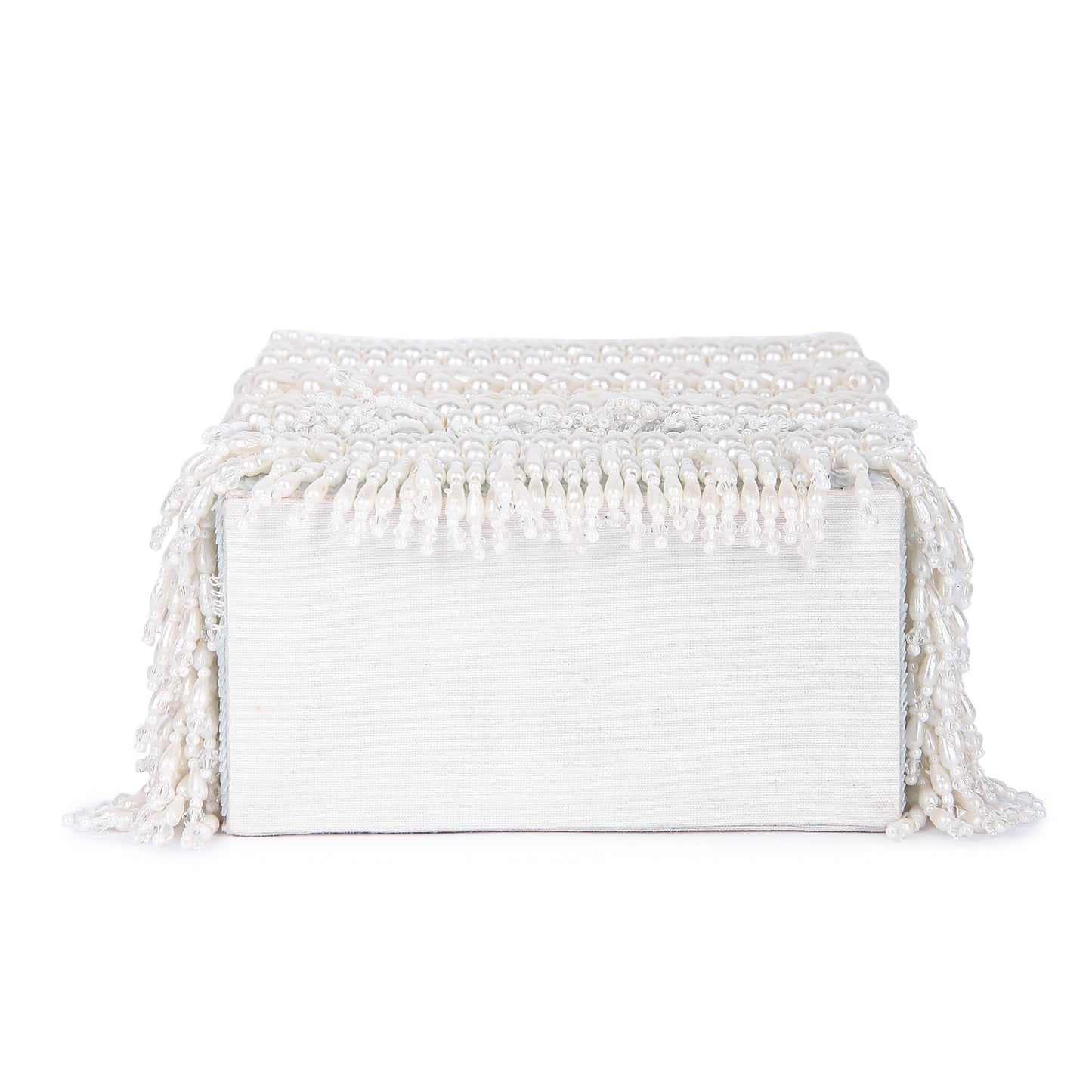 White sunayena clutch