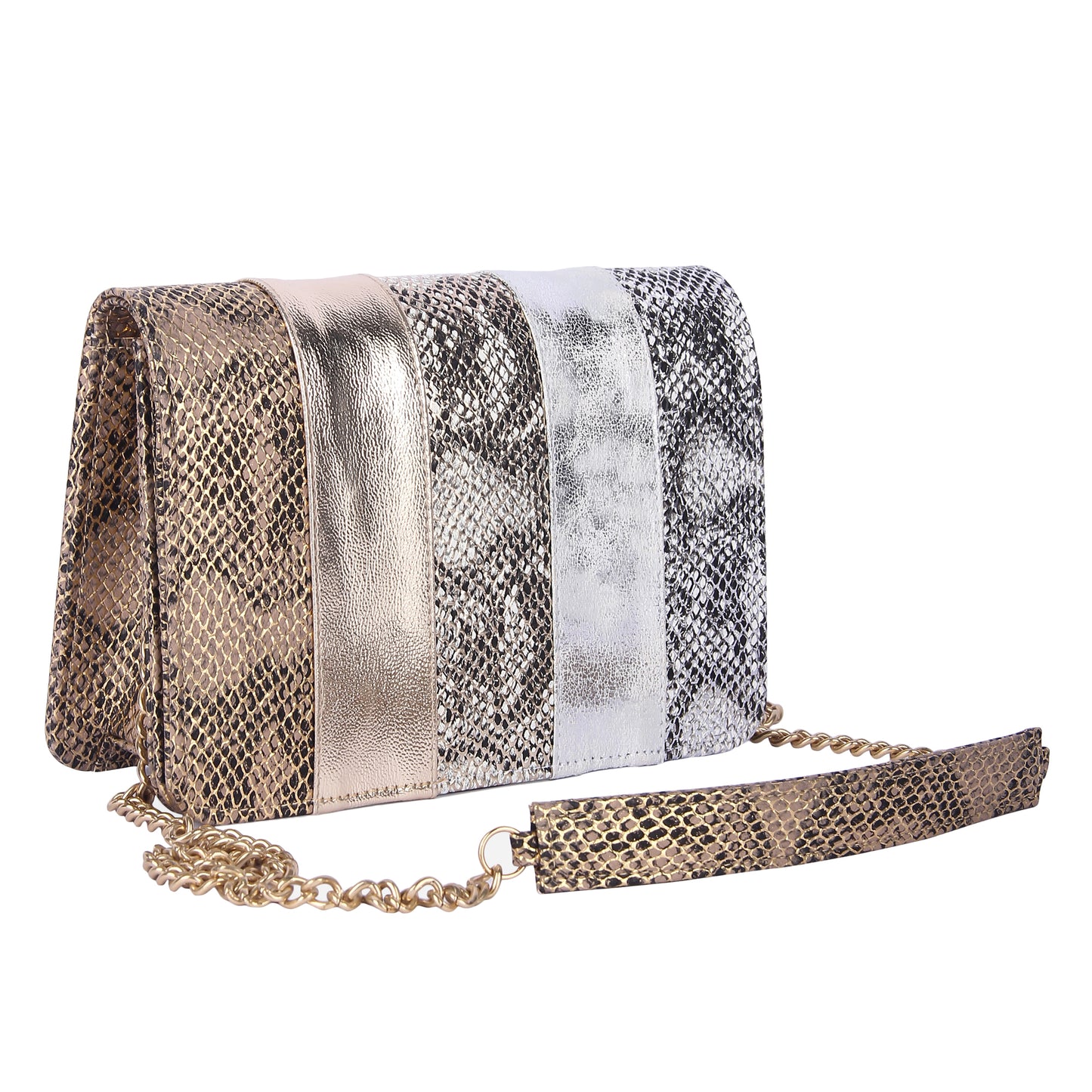 Vegan leather versatile clutch