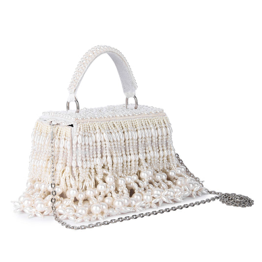 White anaisha clutch