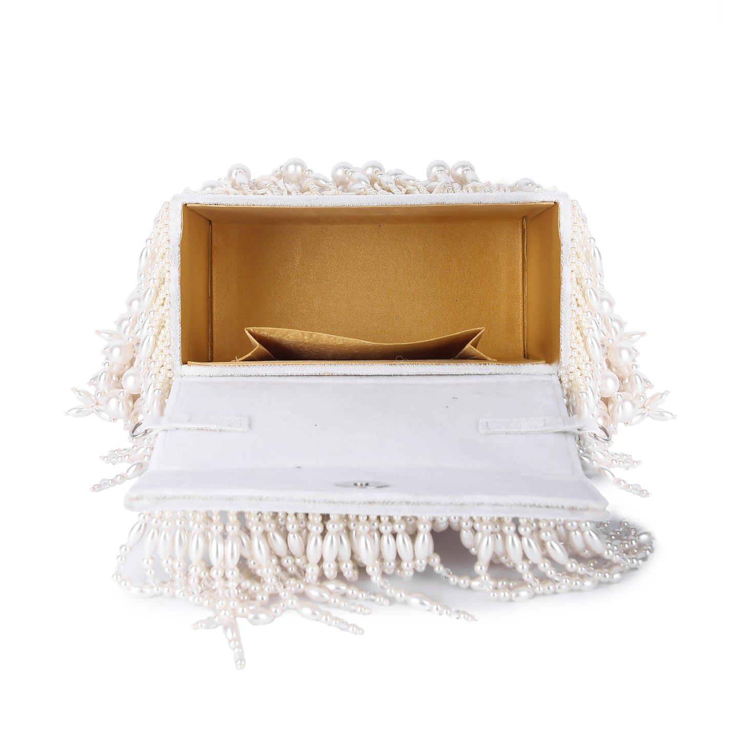 White anaisha clutch