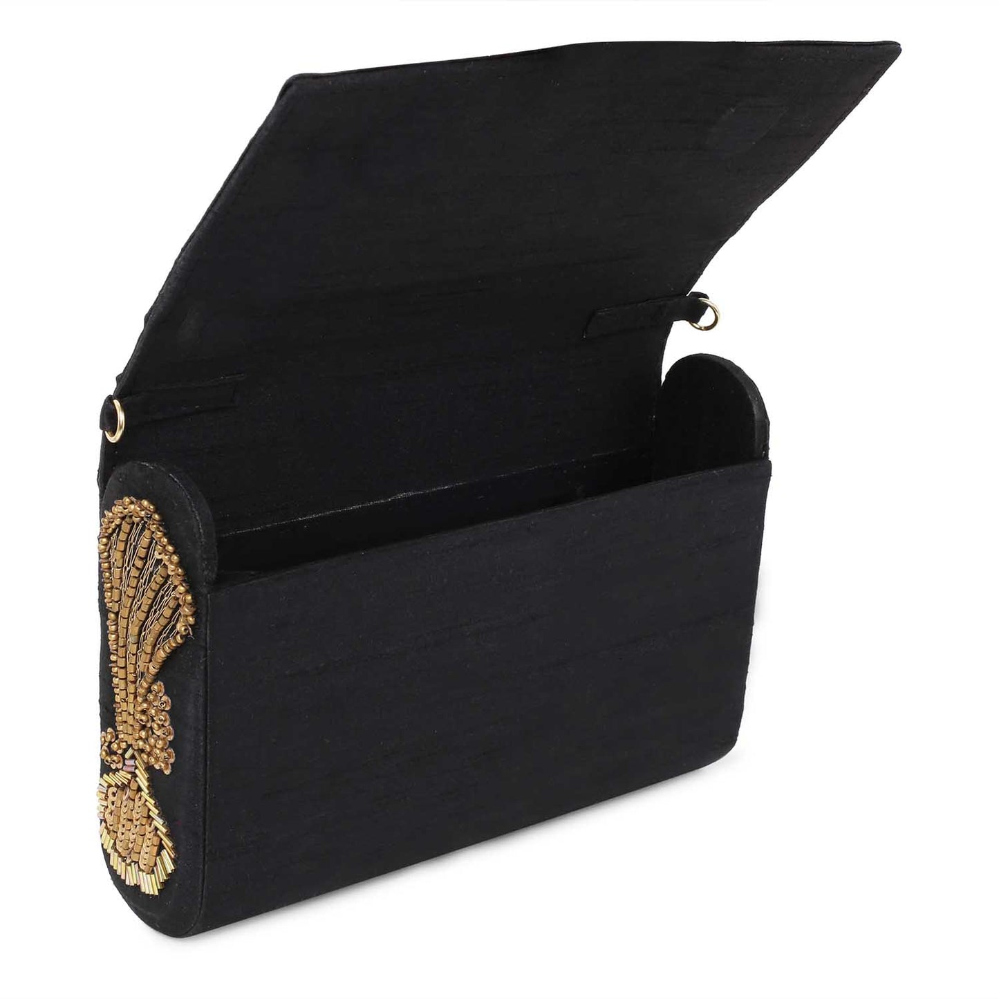 Blazing black clutch