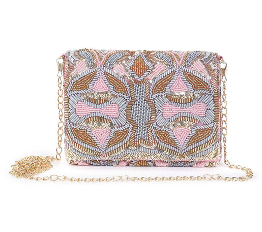 Perfectly pink clutch