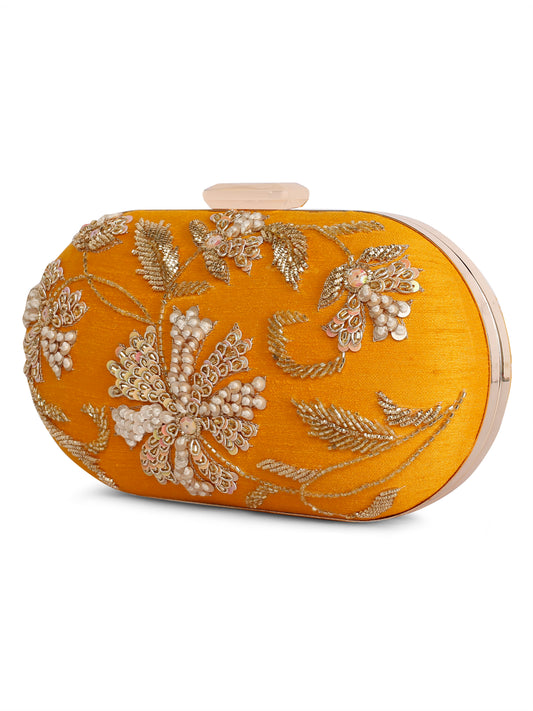 Yellow Sunshine clutch