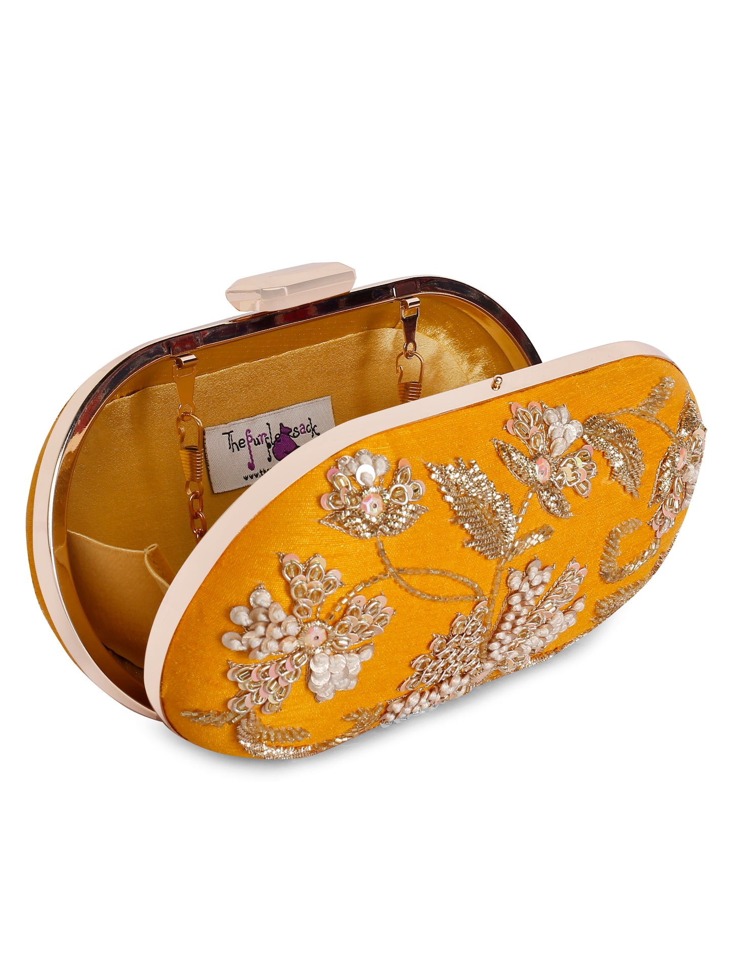 Yellow Sunshine clutch