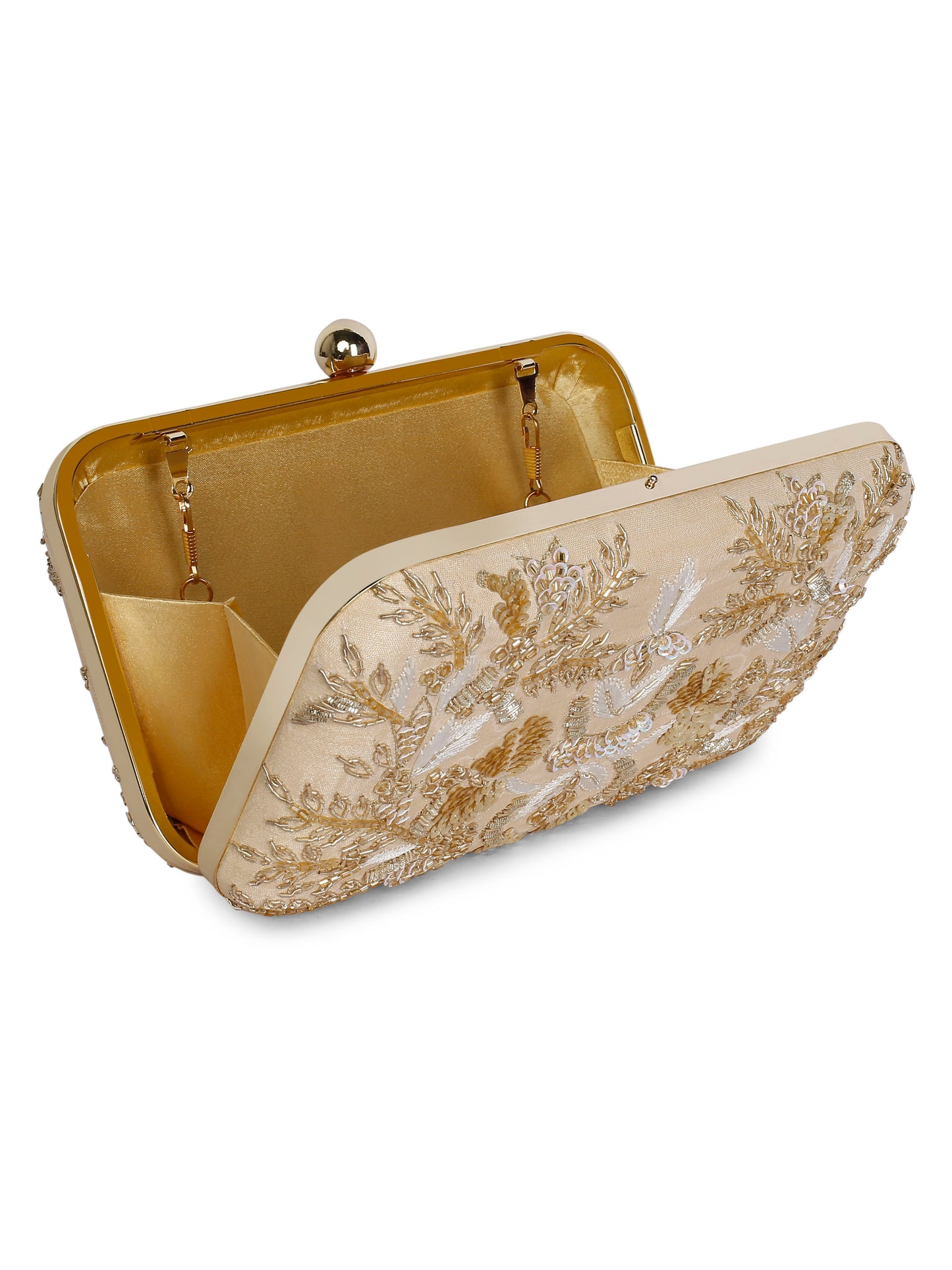 Offwhite subtle clutch