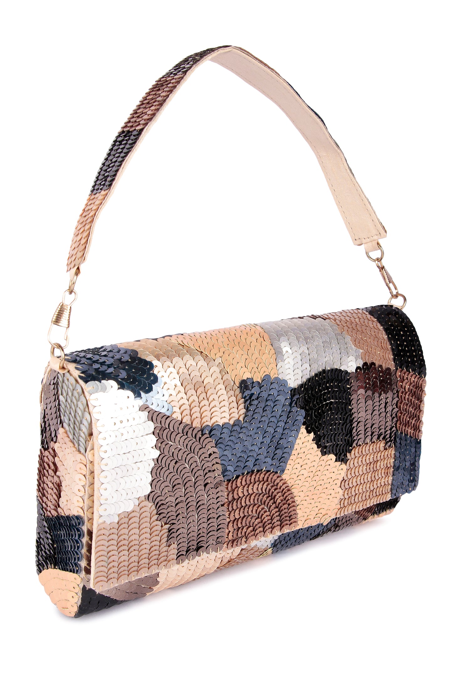 Sequin fiesta clutch