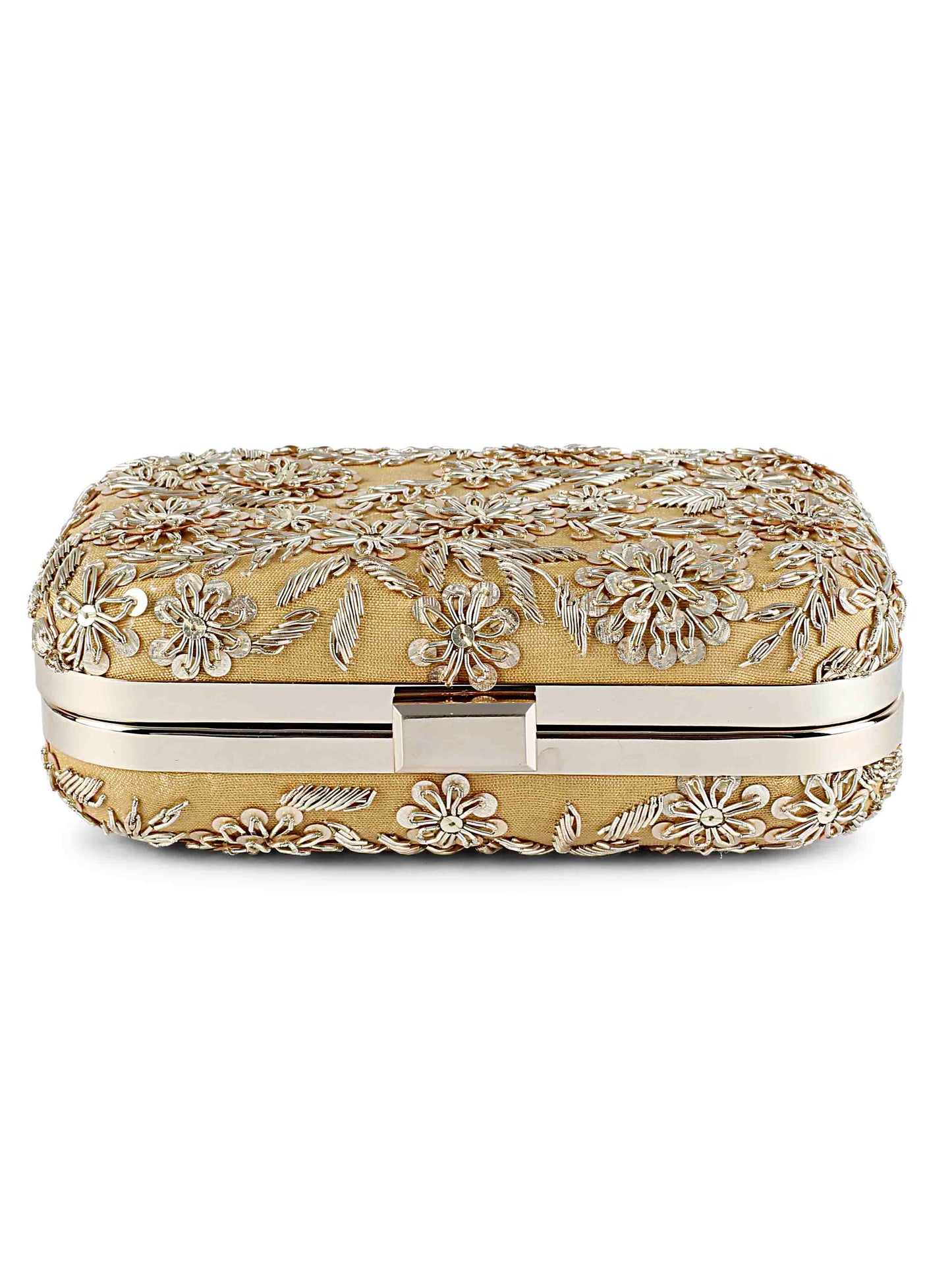 Golden garden bliss clutch