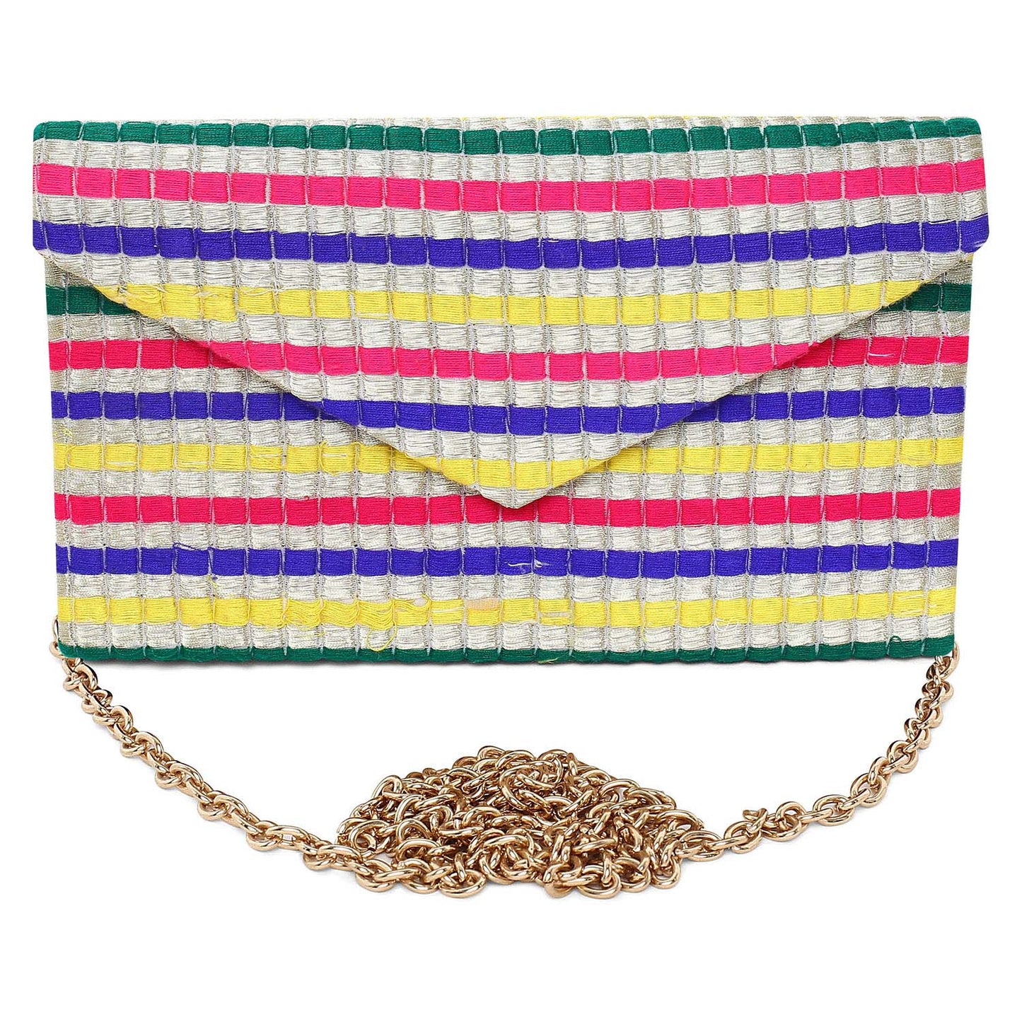 Rainbow clutch