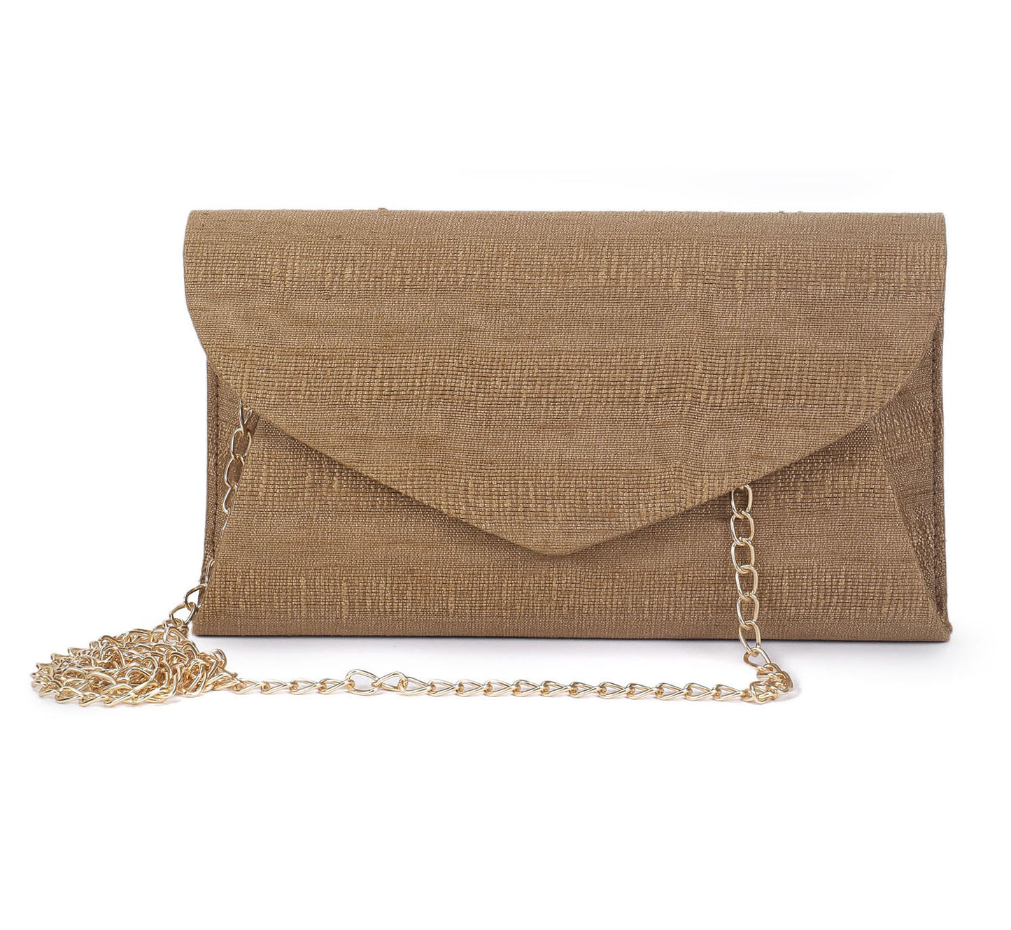 Baesic gold clutch