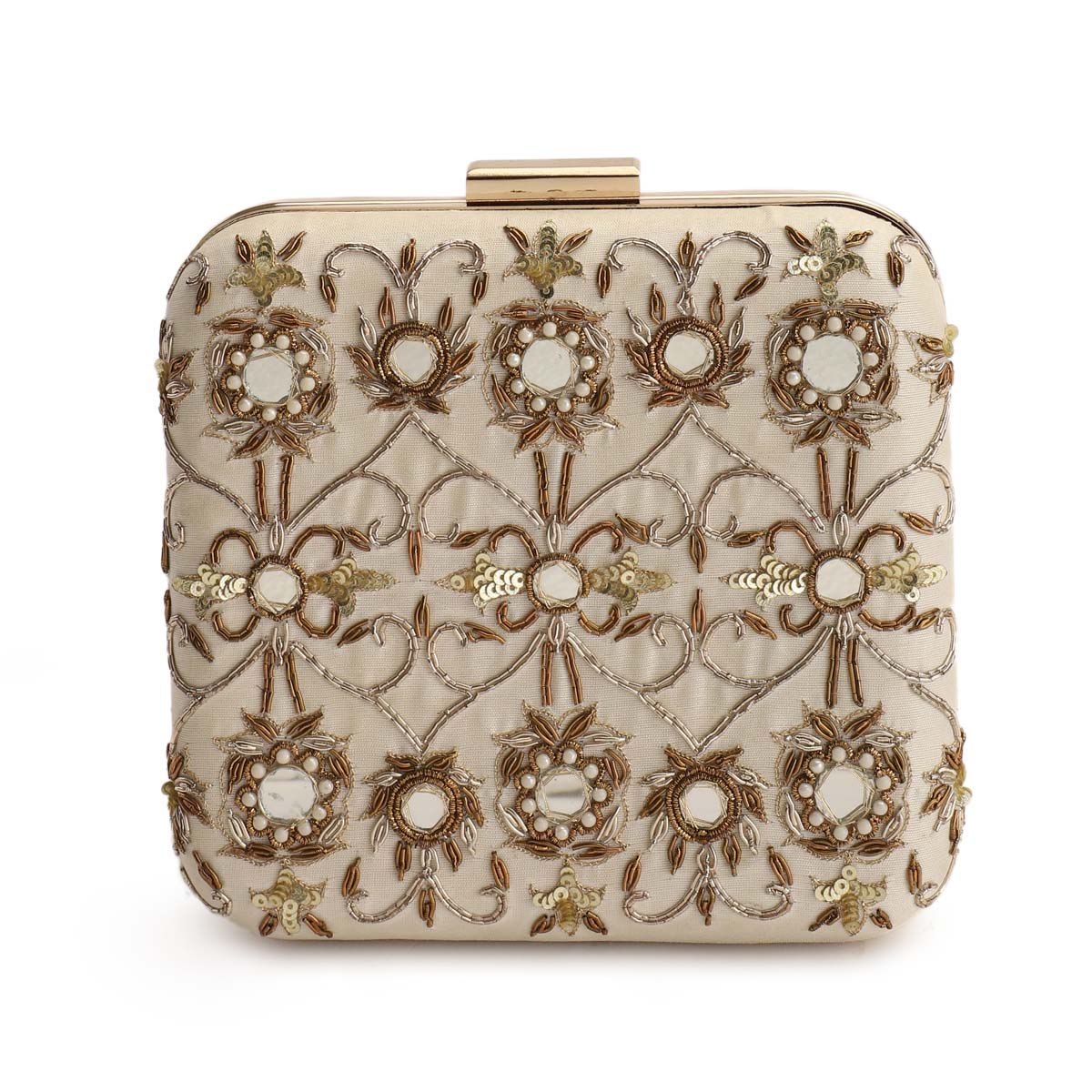 Mirrorwork box clutch