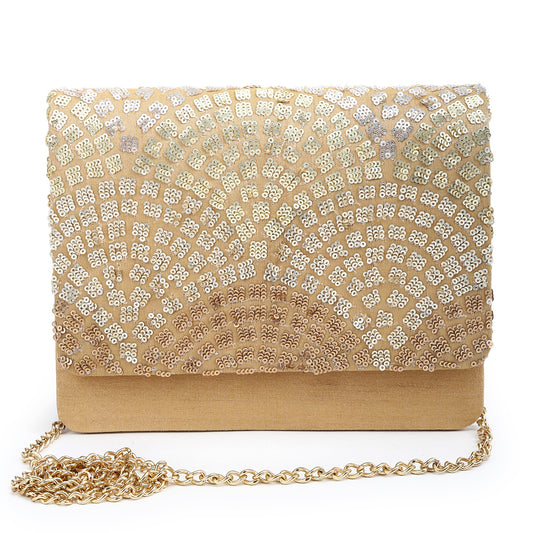 Sequin pretty clutch