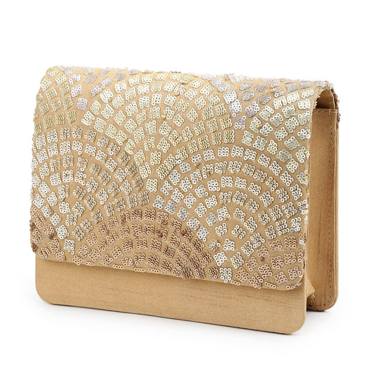 Sequin pretty clutch