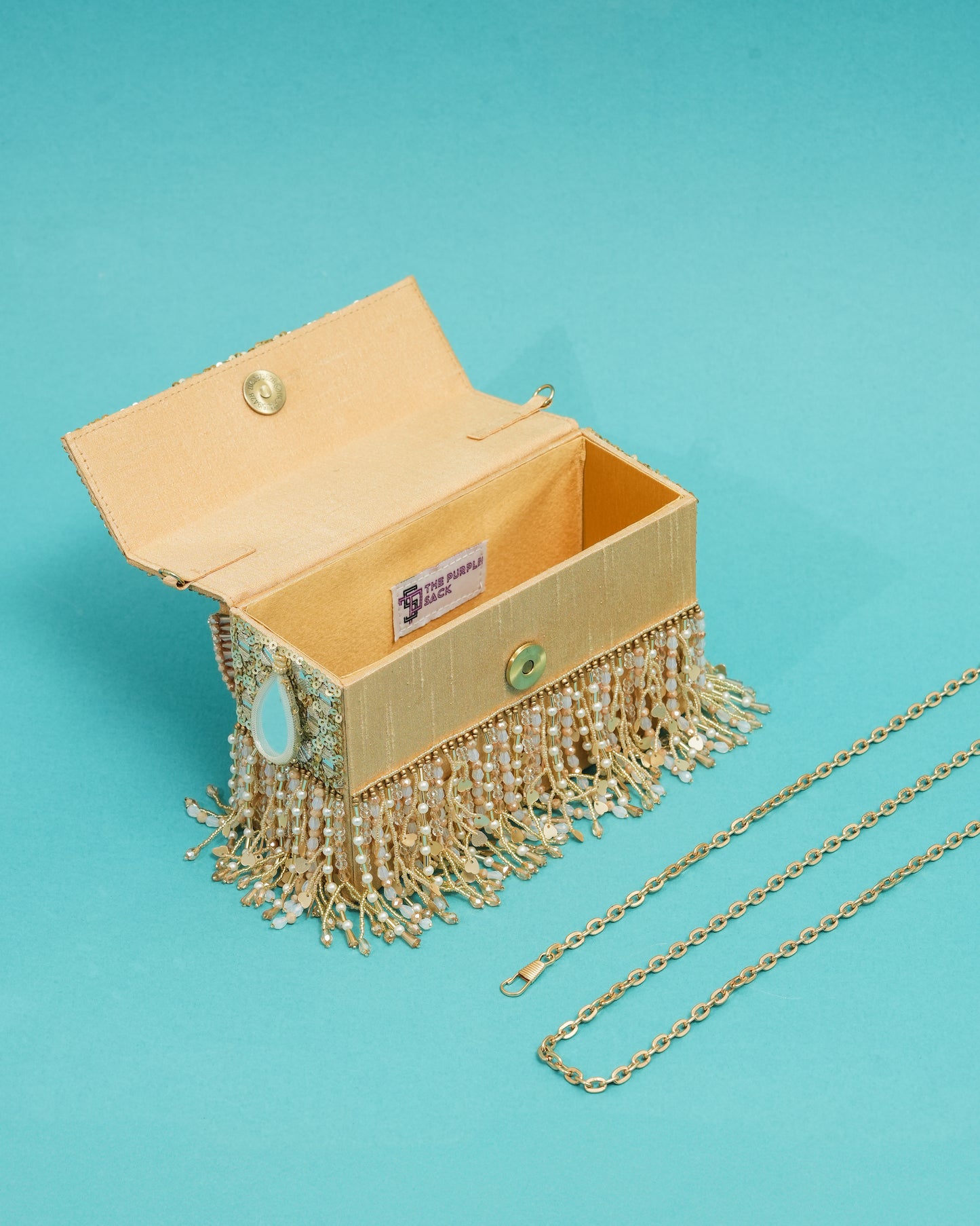Double eyed Heart clutch