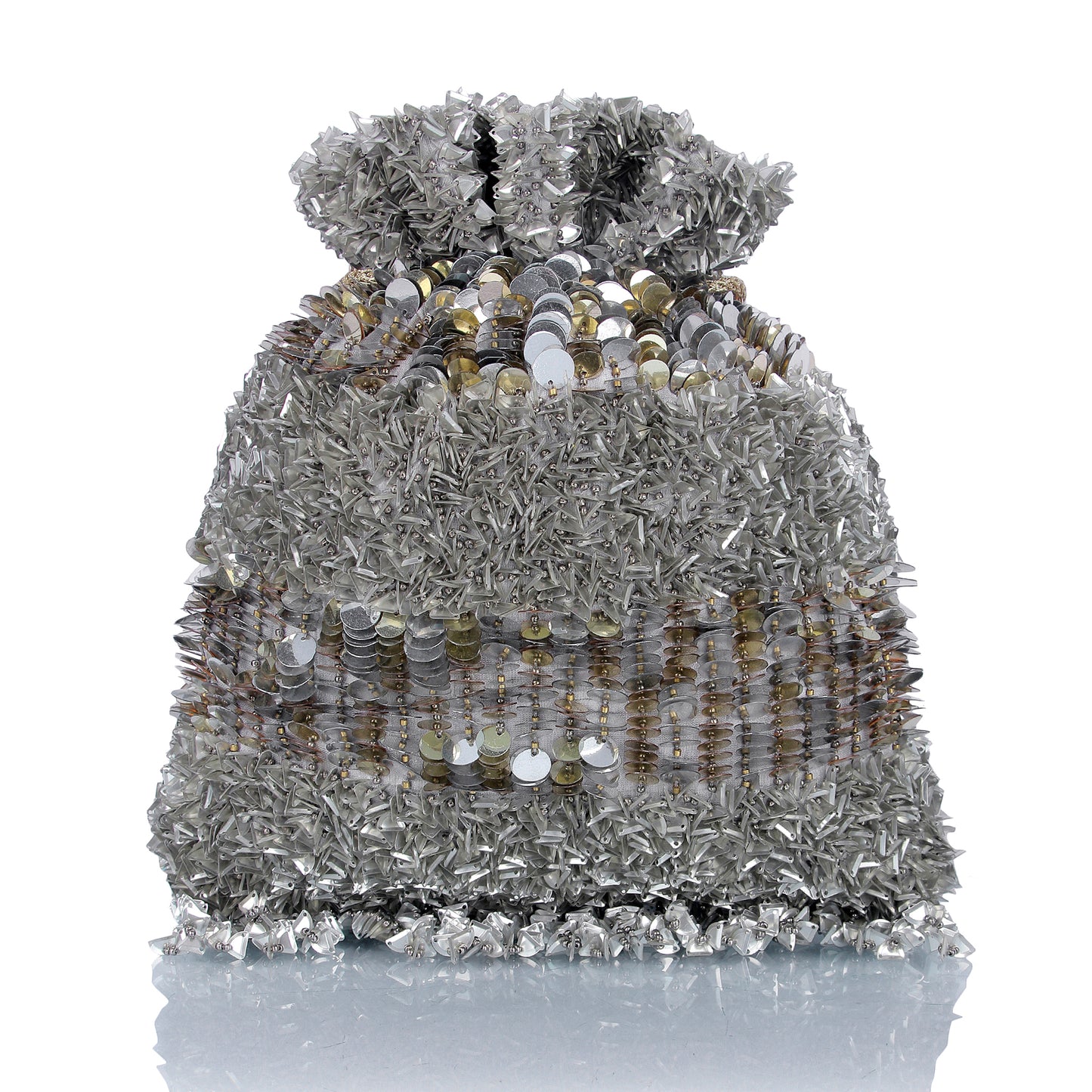 Zim Zam sequin potli bag