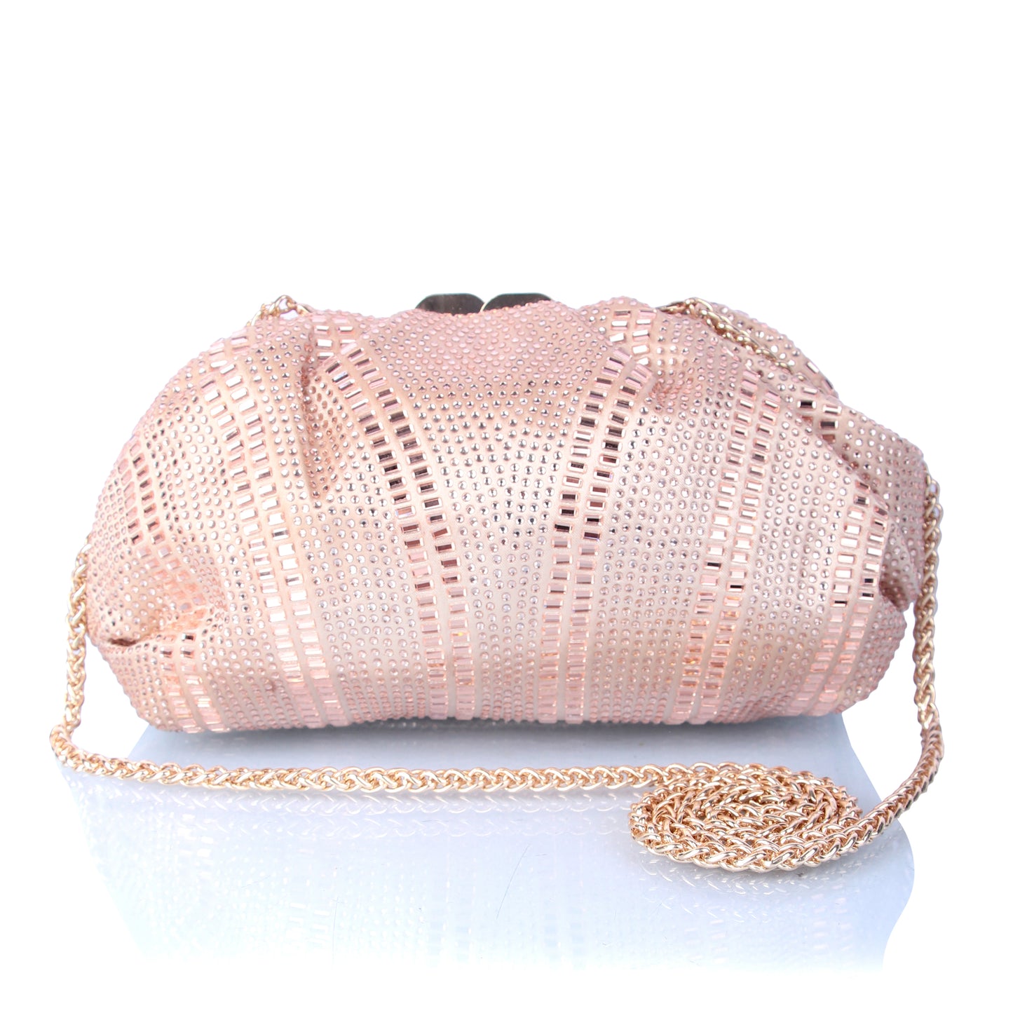 Rose gold taco bag
