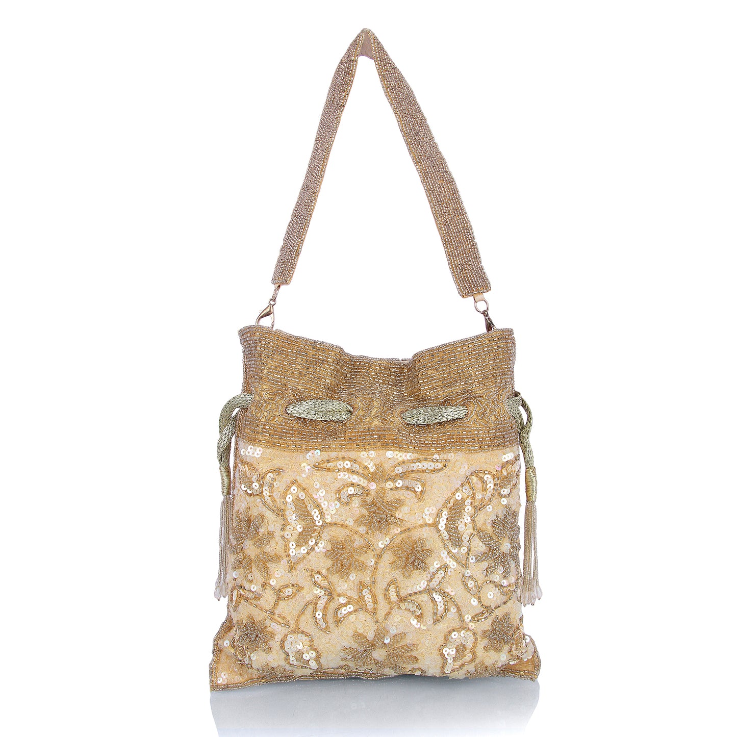 Beaded potli bag