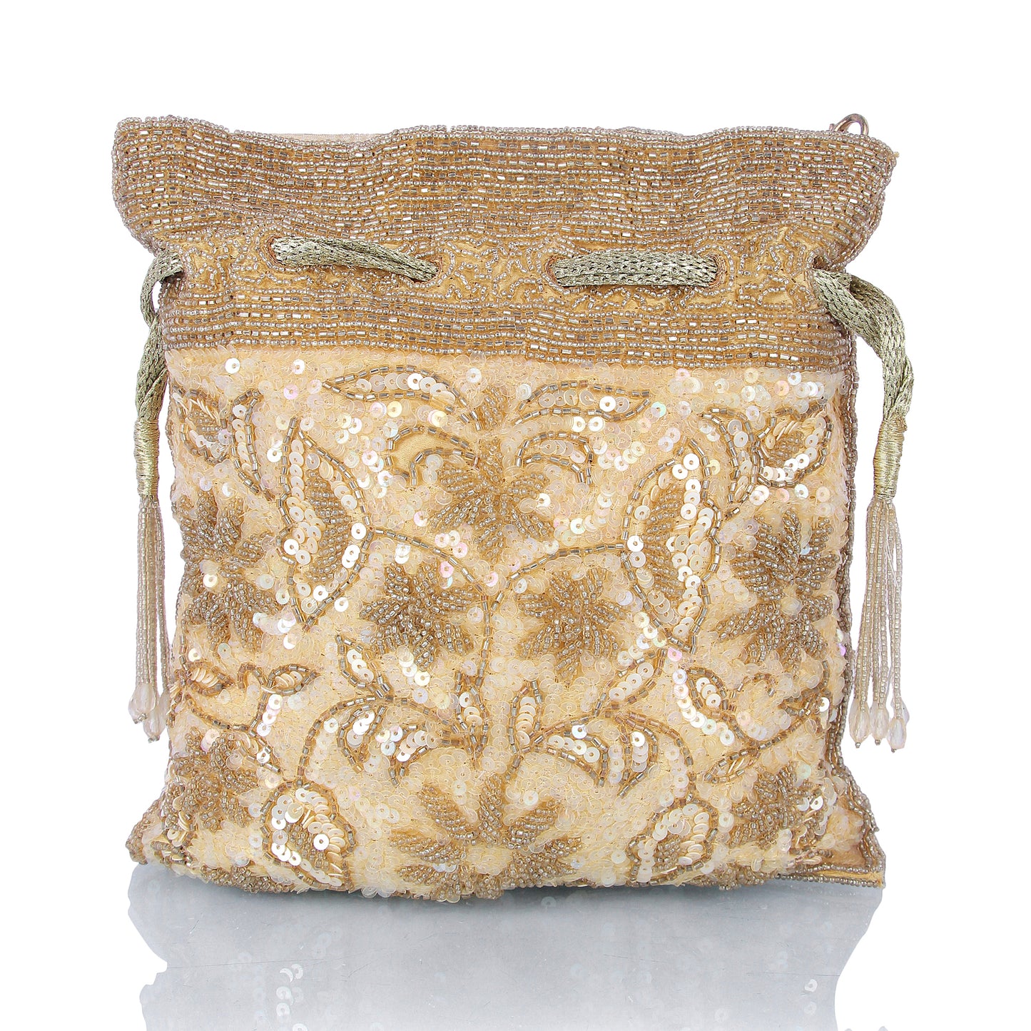 Beaded potli bag