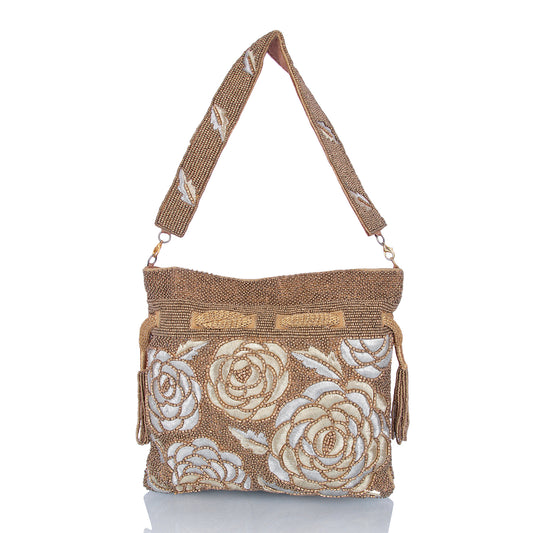 Golden guldasta potli bag