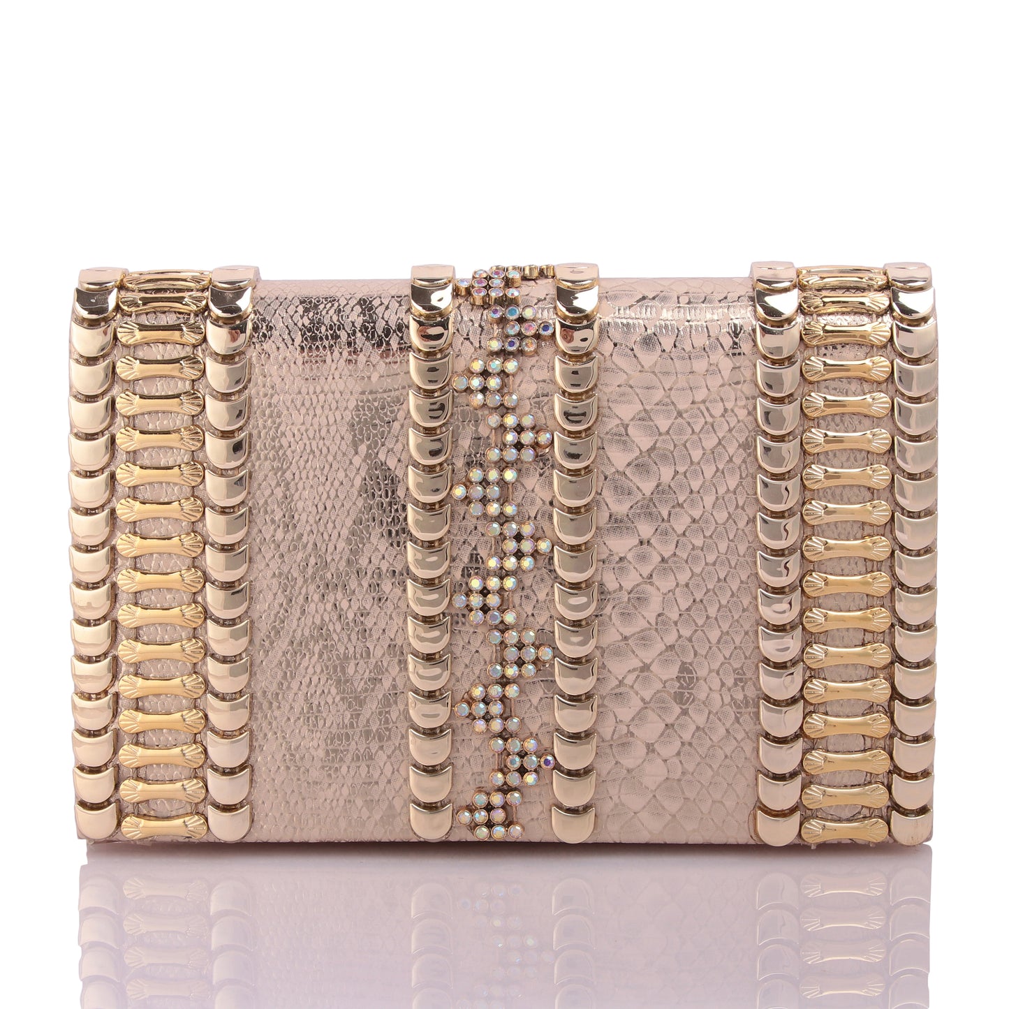 Treeya golden clutch
