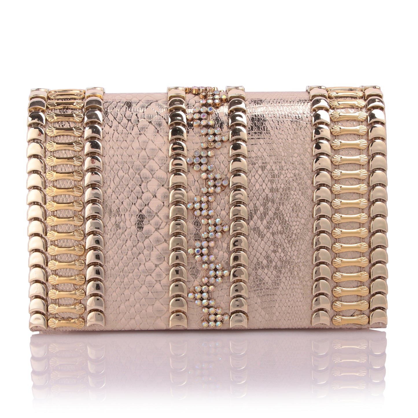 Treeya golden clutch