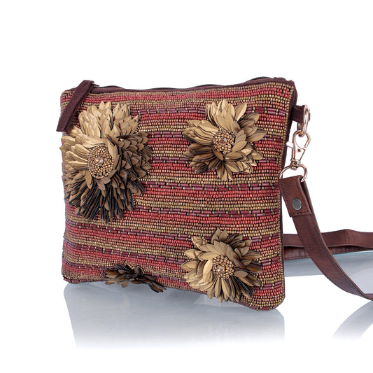 Imaami Golden sling bag