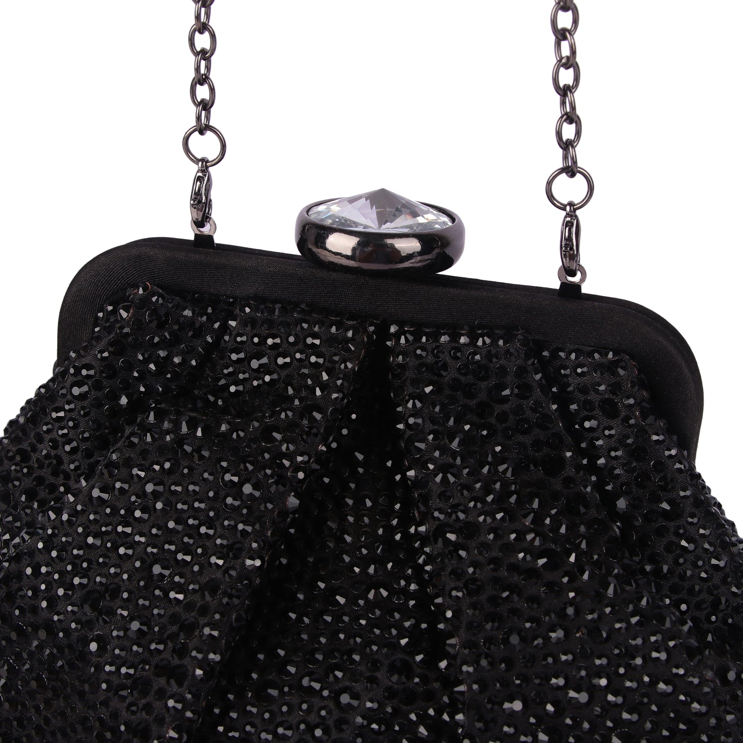 Noire batua bag