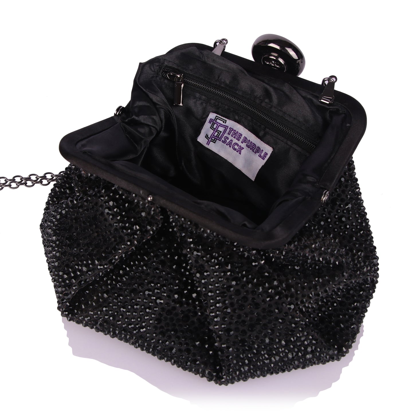 Noire batua bag